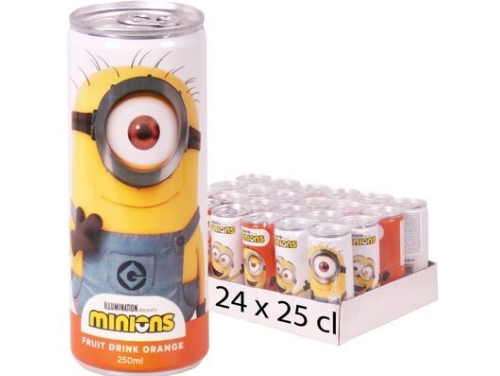 Minions Fruit Drink Orange 24x25cl