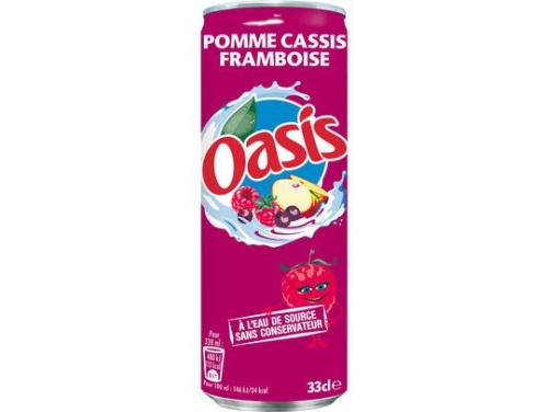Oasis Appel Cassis Framboos 33cl (24 stuks)